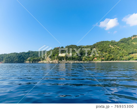Santa Margherita Ligure, Liguria Italia - watching the coast fro Santa Margherita Ligure, Liguria Italia - watching the coast fro 76935300
