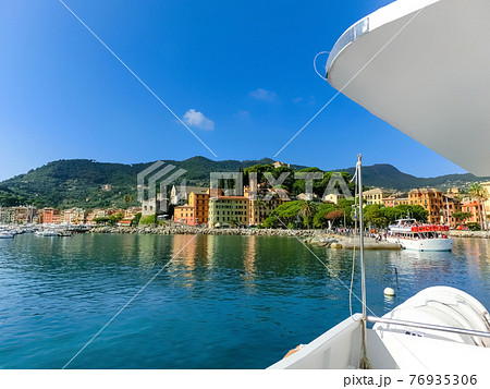 Santa Margherita Ligure, Liguria Italia - watching the coast fro 76935306