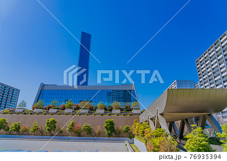 東京の都市風景 中央清掃工場(晴海清掃工場) 76935394