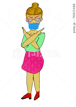 女性 メス 女の人 76935488