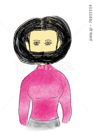 イラスト さし絵 立体イラスト 76935554