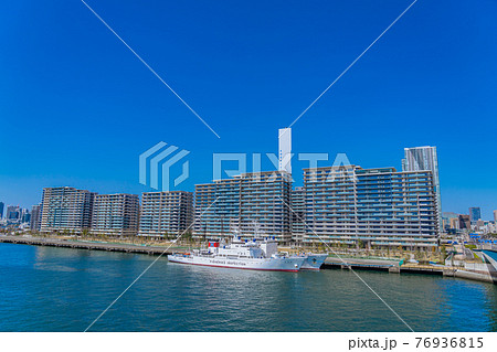 東京の都市風景 晴海地区再開発(晴海フラッグ) 東京の都市風景 晴海地区再開発(晴海フラッグ) 76936815