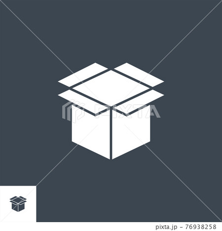 Box Vector Vector Glyph Icon 76938258