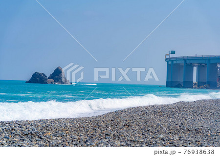 波打ち際 海素材 【新潟県】 波打ち際 海素材 【新潟県】 76938638