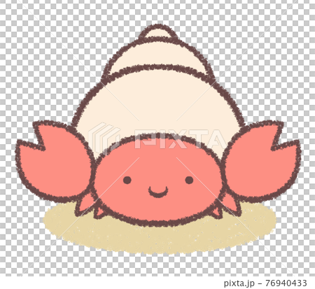 Hermit crab and sand 76940433
