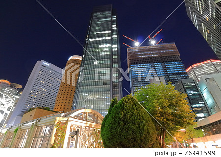【大阪府】大阪 梅田の夜景 【大阪府】大阪 梅田の夜景 76941599