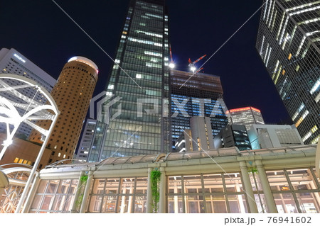 【大阪府】大阪 梅田の夜景 【大阪府】大阪 梅田の夜景 76941602