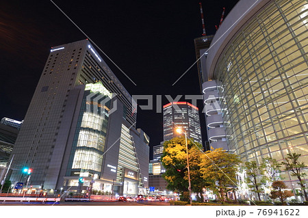 【大阪府】大阪　梅田の夜景　JR大阪駅 76941622