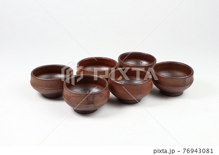 備前焼 小向付 懐石道具 茶道具 骨董品 小鉢 藤原雄 76943081