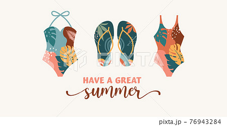Bohemian Summer, modern summer illustrations and design of rainbow, flamingo, pineapple, ice cream Bohemian Summer, modern summer illustrations and design of rainbow, flamingo, pineapple, ice cream 76943284