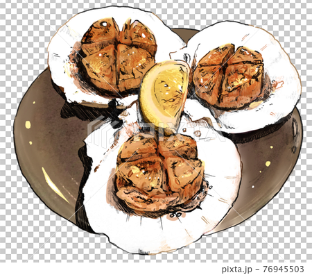 ホタテ（カラー版） 76945503