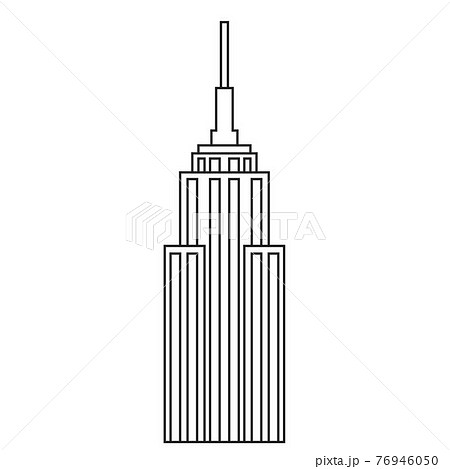 High Rise Skyscraper Building Simplicity のイラスト素材