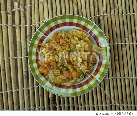 Mixed vegetable Sabzi 76947437