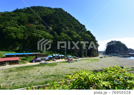2020年夏、岩手県の北山崎と周辺の風景 2020年夏、岩手県の北山崎と周辺の風景 76950328