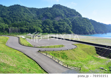 2020年夏、岩手県の北山崎と周辺の風景 2020年夏、岩手県の北山崎と周辺の風景 76950351