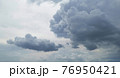 The beautiful sky with the rain clouds 76950421