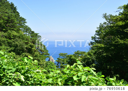2020年夏の岩手県北山崎と周辺の風景 76950618