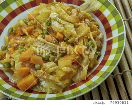 Mixed vegetable Sabzi 76950631