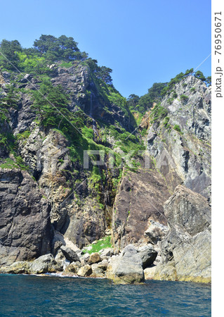 2020年夏の岩手県北山崎と周辺の風景 76950671