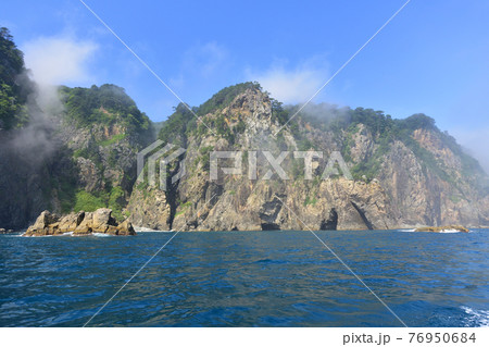 2020年夏の岩手県北山崎と周辺の風景 76950684