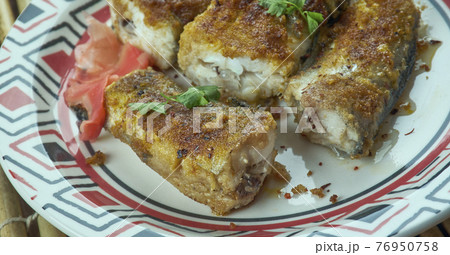 Spicy Fish Tikka Spicy Fish Tikka 76950758