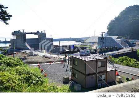 2020年、宮古駅から普代駅までの三陸鉄道リアス線風景と車窓からの風景 76951865