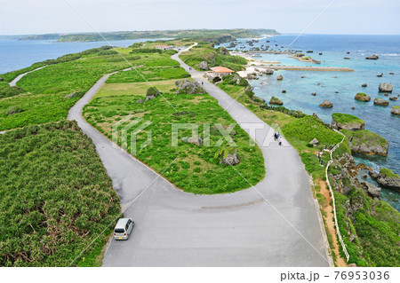 宮古島の絶景スポット　東平安名崎 76953036