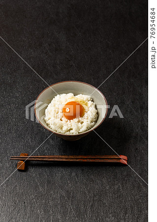 ごはんとおかず　Side dishes of rice japanese food 76954684