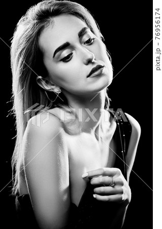 luxury young woman luxury young woman 76956174