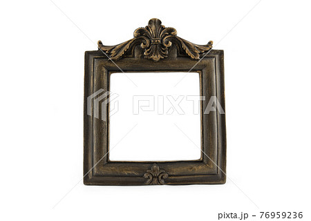 Golden baroque style photo frame 76959236