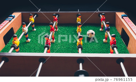 table football soccer kicker game players table football soccer kicker game players 76961155
