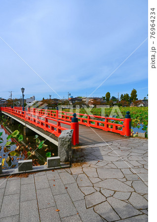 高田城址公園 西堀 西堀橋 高田市 高田城址公園 西堀 西堀橋 高田市 76964234