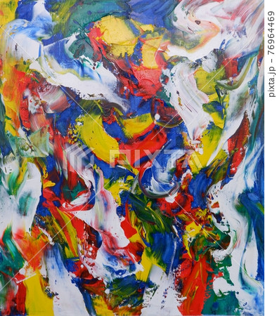 抽象絵画 76964469