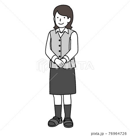 受付で働く女性 76964726