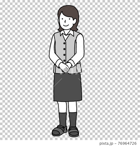 受付で働く女性 76964726