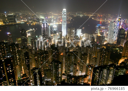 5 March 2005 Hong Kong Night skyline and Victoria Harbor 5 March 2005 Hong Kong Night skyline and Victoria Harbor 76966185