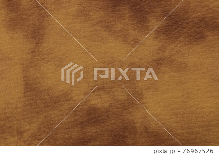 革の表面_からし色 76967526
