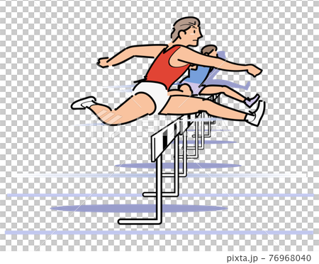 跨欄跳躍比賽 76968040