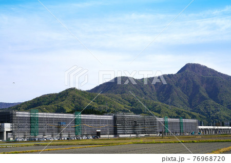 北陸新幹線工事　越前たけふ　丹南地区　日野山 76968720