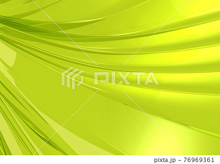 波 風 ウェーブ 流れ 緑 和 緑茶風 デザイン 背景 壁紙のイラスト素材