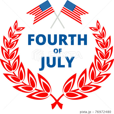 Independence day of USA flat vector icon. July fourth celebration party. Independence day of USA flat vector icon. July fourth celebration party. 76972480