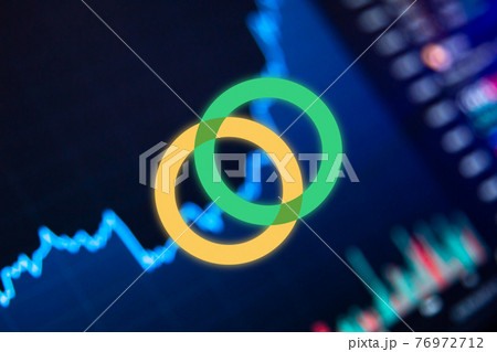 Celo CELO Cryptocurrency. Celo coin growth chart on the exchange, chart 76972712