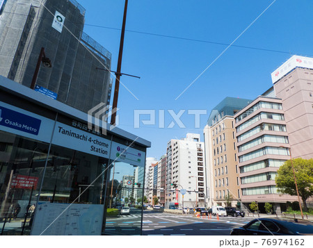 地下鉄 谷町4丁目 駅前 3番出口 地下鉄 谷町4丁目 駅前 3番出口 76974162