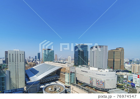 大阪駅周辺の風景【大阪都市風景】 76974547