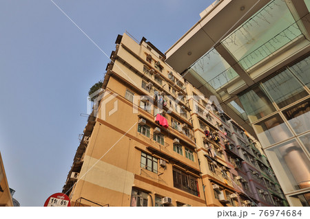 the old apartment under at  Ma Tau Kok 27 March 2021 76974684