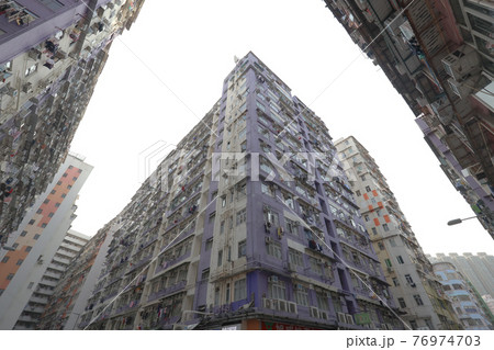 the old apartment under at to kwa wan, hk 27 March 2021 76974703