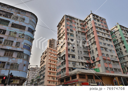 the old apartment under at to kwa wan, hk 27 March 2021 the old apartment under at to kwa wan, hk 27 March 2021 76974708