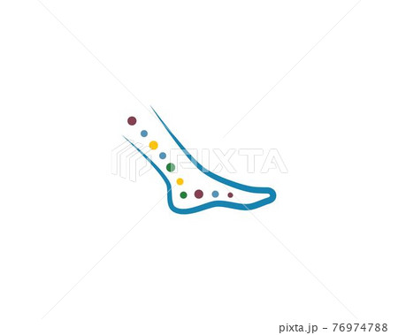 foot ilustration Logo vector 76974788