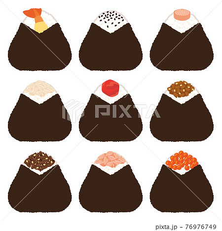 おにぎり セット D 線 76976749