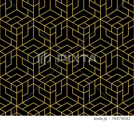 The geometric pattern with lines. Seamless vector  76978082
